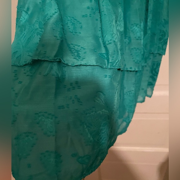 Green party dress NWT L - Picture 3 of 9